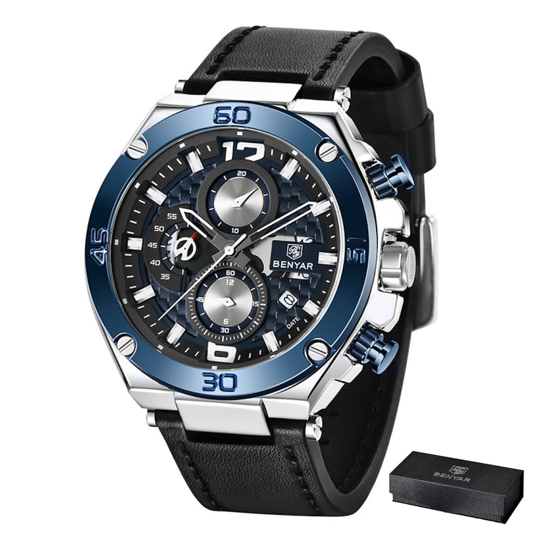 Orologio uomo Benyar Major Blue