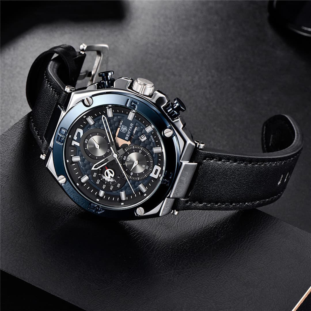 Orologio uomo Benyar Major Blue