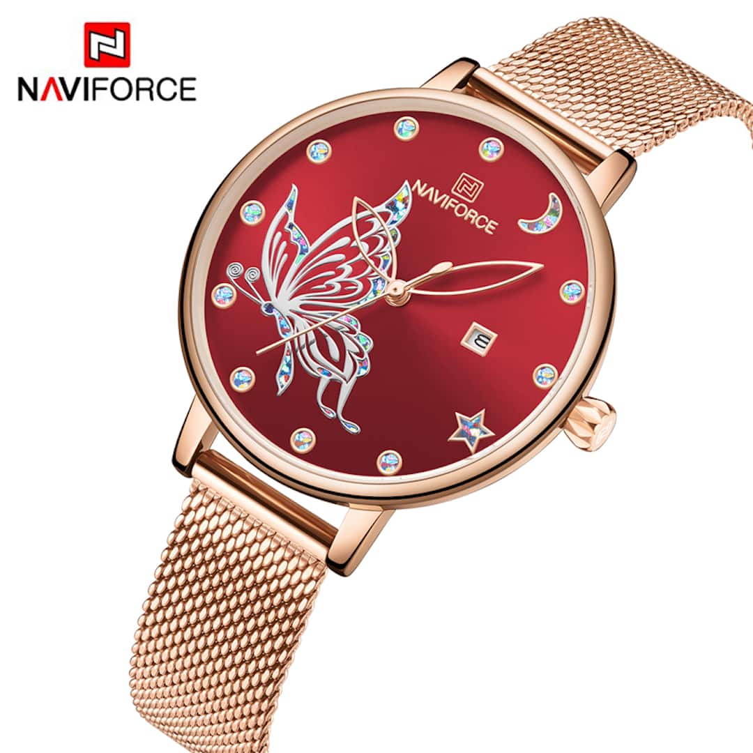 Orologio donna NaviForce Butterfly Red