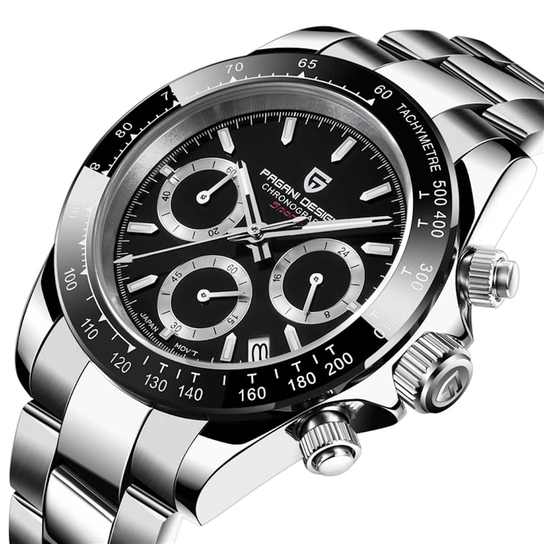 Orologio uomo Pagani Design Sport Black