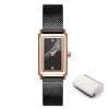 Orologio donna SK Shengke Square Black