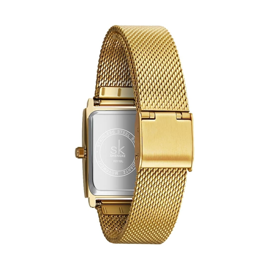 Orologio donna SK Shengke Square Gold - immagine 3