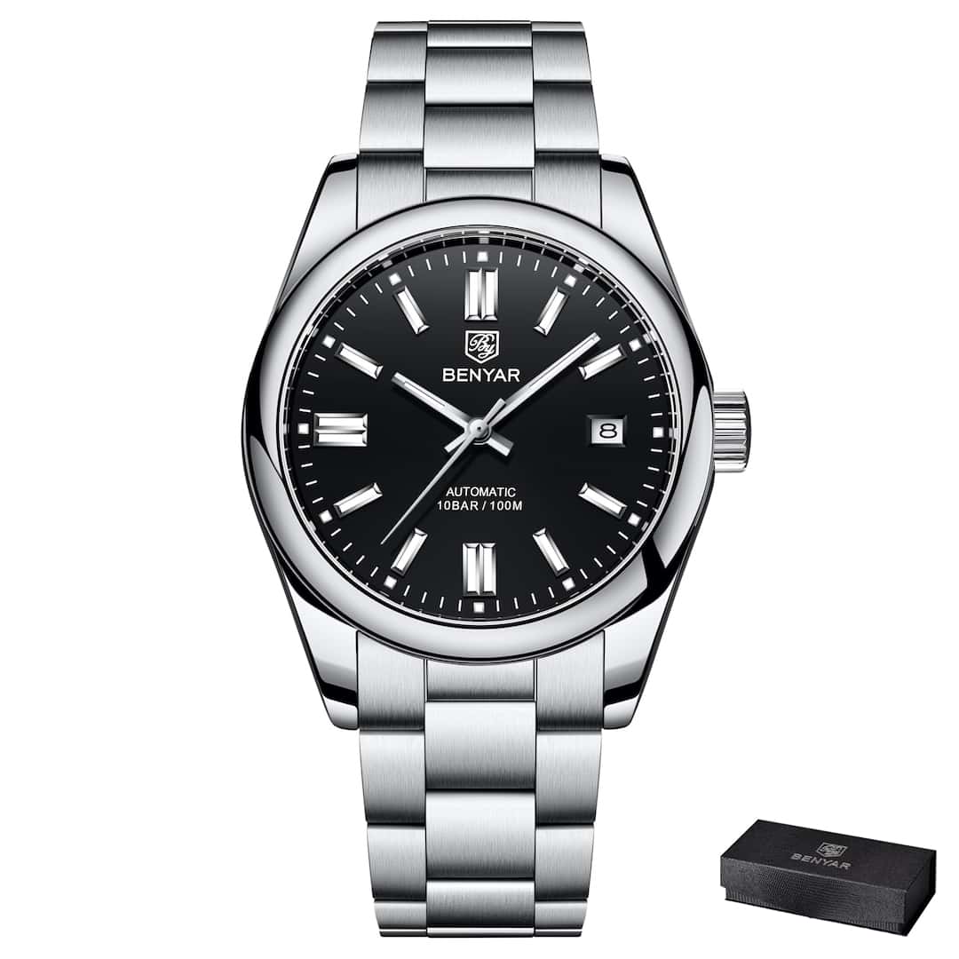 Orologio uomo Benyar Automatic Perpetual Black