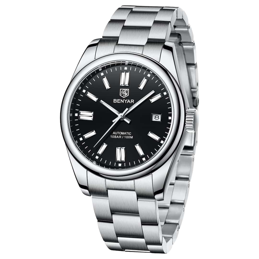 Orologio uomo Benyar Automatic Perpetual Black