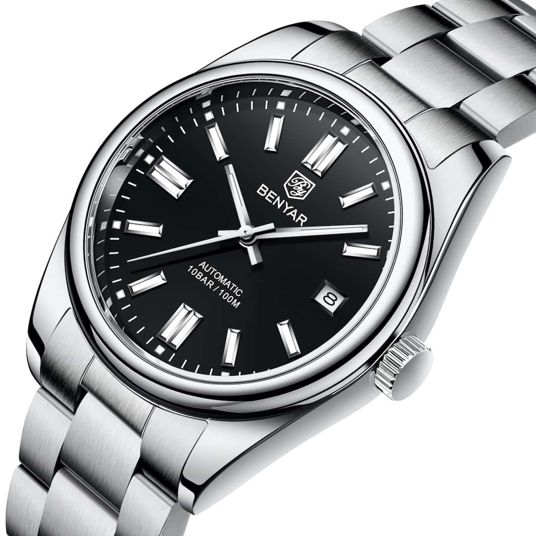 Orologio uomo Benyar Automatic Perpetual Black
