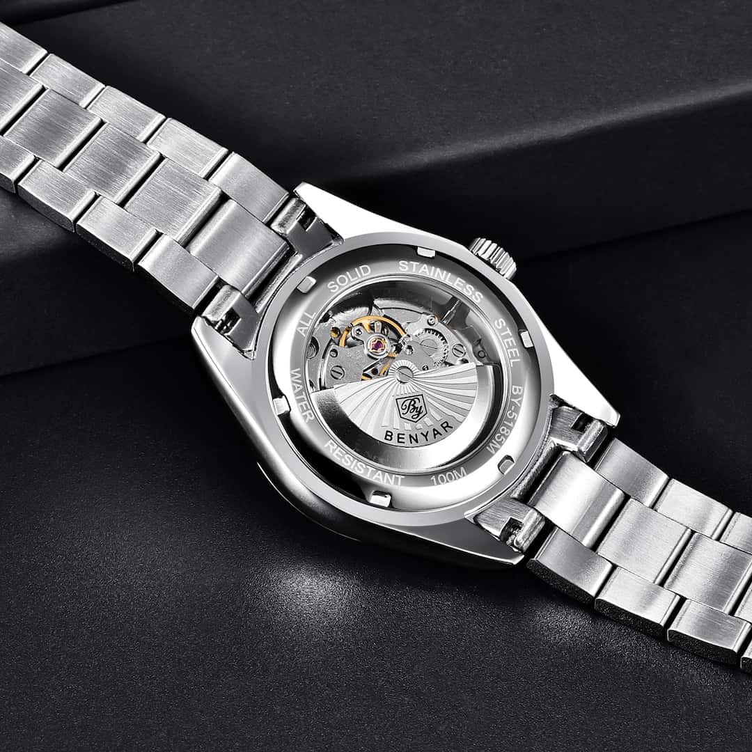 Orologio uomo Benyar Automatic Perpetual Black