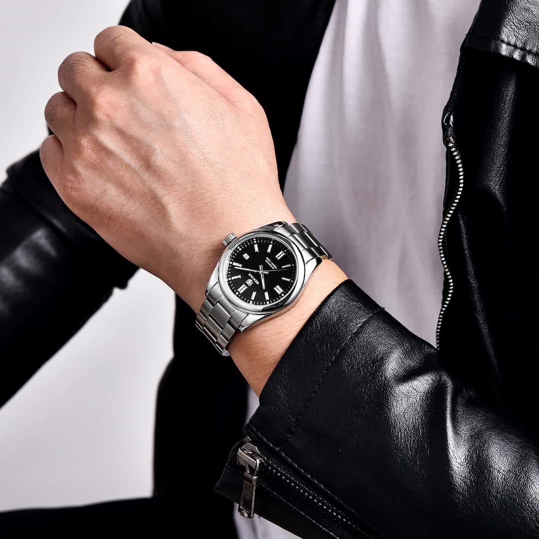 Orologio uomo Benyar Automatic Perpetual Black