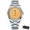 Orologio uomo Benyar Automatic Perpetual Yellow