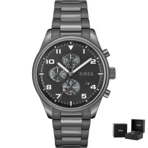 Orologio uomo Hugo Boss Anthracite Chronograph 1513991
