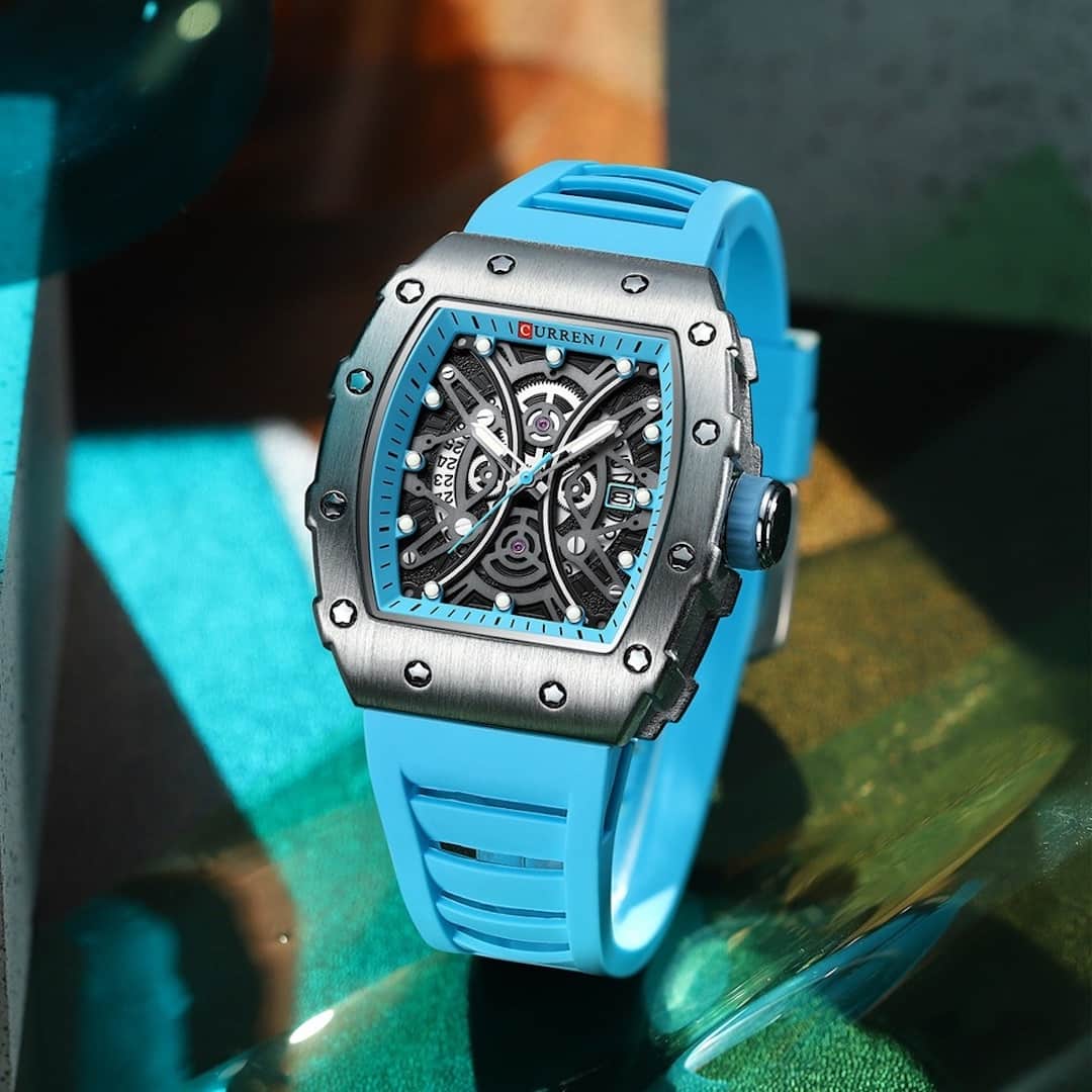 Orologio uomo Curren RM Blue