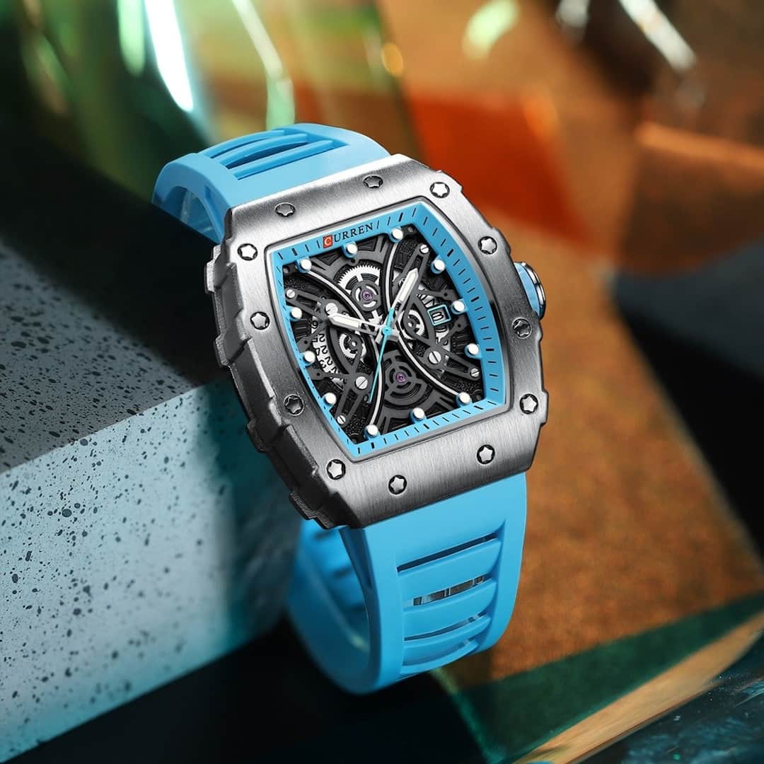 Orologio uomo Curren RM Blue