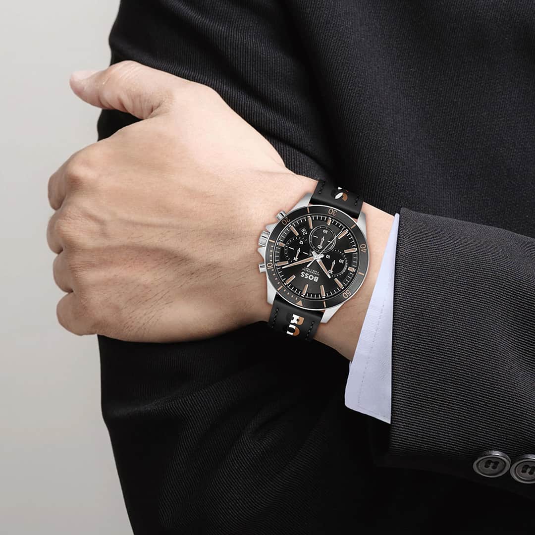Orologio Hugo Boss Troper 1514121 al polso maschile